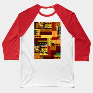 African Pattern Baseball T-Shirt